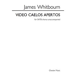 Chester Music Video Caelos Apertos SATB a cappella Composed by James Whitbourn