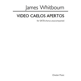 Chester Music Video Caelos Apertos SATB a cappella Composed by James Whitbourn