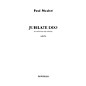 Novello Jubilate Deo (for SATB Choir and Orchestra (Full Score)) Full Score Composed by Paul Mealor thumbnail