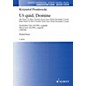 Schott Ut quid, Domine from 'Passio Et Mors Domini Nostri Jesu Christi Secundum Lucam' SATB a capp by Penderecki thumbnail