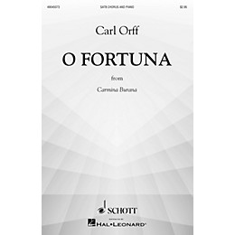 Schott Music O Fortuna (from Carmina Burana) Composed by Carl Orff