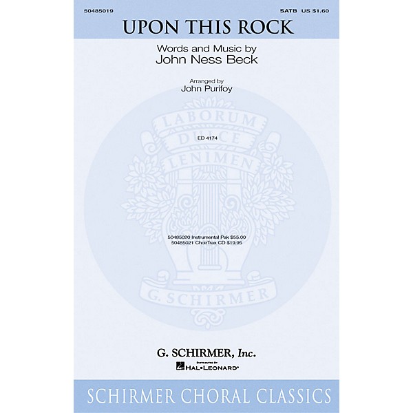 G. Schirmer Upon This Rock
