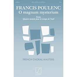 Salabert O Magnum Mysterium (from Quatre motets pour le temps de Noël) Composed by Francis Poulenc