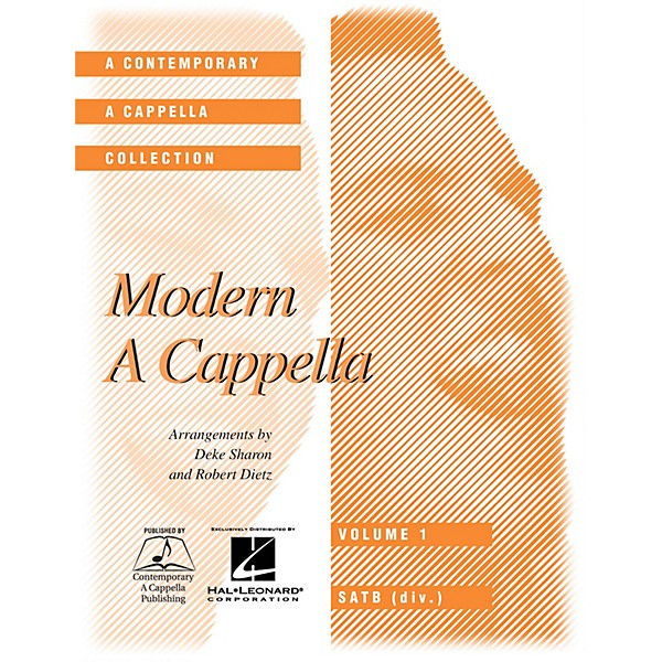 Contemporary A Cappella Publishing Modern A Cappella SATB DV A Cappella