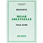 Ricordi Messa Solenne (Vocal Score) Vocal Score Composed by Gioachino Rossini thumbnail