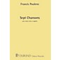 Editions Durand 7 Chansons (SATB a cappella chorus) SATB a cappella Composed by Francis Poulenc thumbnail