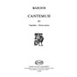 Editio Musica Budapest Cantemus (A) (to words by the composer) SATB Composed by Lajos Bárdos thumbnail