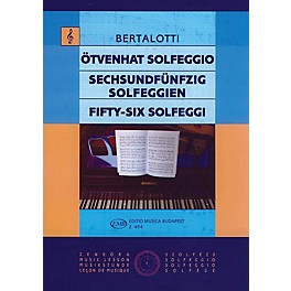 Editio Musica Budapest 56 Solfeggi