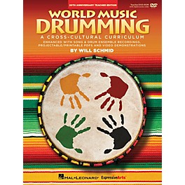 Hal Leonard World Music Drumming: Teacher/DVD-ROM (20th Anniversary Edition) TEA/DVD-ROM