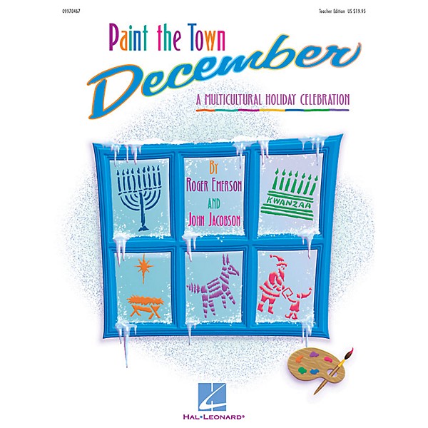 Hal Leonard Paint the Town December (Holiday Musical) TEACHER ED Composed by Roger Emerson