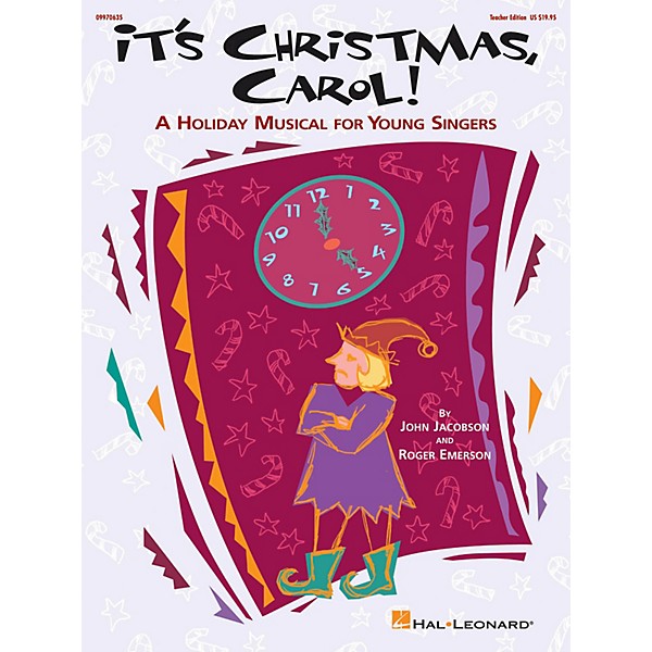 Hal Leonard It's Christmas, Carol! (A Holiday Musical for Young Singers) Singer 5 Pak Composed by Roger Emerson