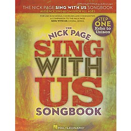 Hal Leonard Nick Page - Sing with Us Songbook COLLECTION Composed by Nick Page