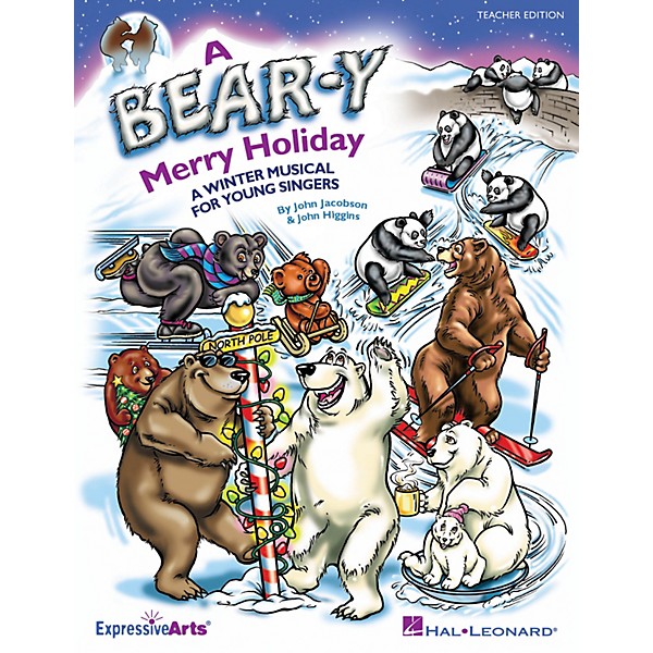 Hal Leonard A Bear-y Merry Holiday (A Winter Musical for Young Singers) CLASSRM KIT Composed by John Higgins