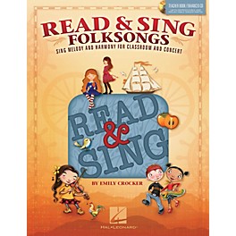 Hal Leonard Read & Sing Folksongs Teacher Book w/Enhanced CD Composed by Emily Crocker