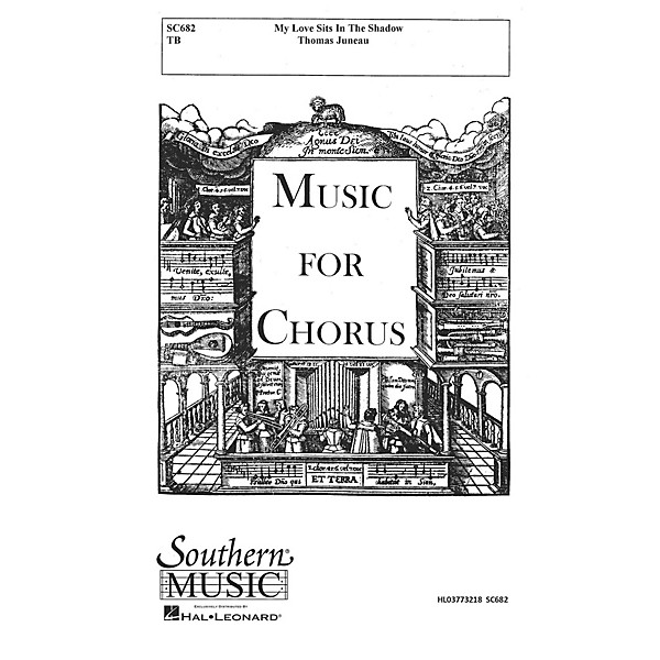 Hal Leonard My Love Sits In The Shadow (Choral Music/Octavo Secular 2-par) TB Composed by Juneau, Thomas