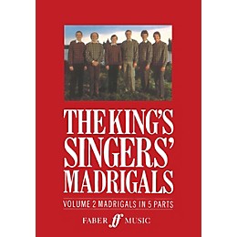 Faber Music LTD The King's Singers' Madrigals (Vol. 2) (Collection) 5 Part Edited by Clifford Bartlett