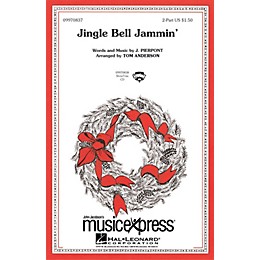 Hal Leonard Jingle Bell Jammin' 2-Part Arranged by Tom Anderson