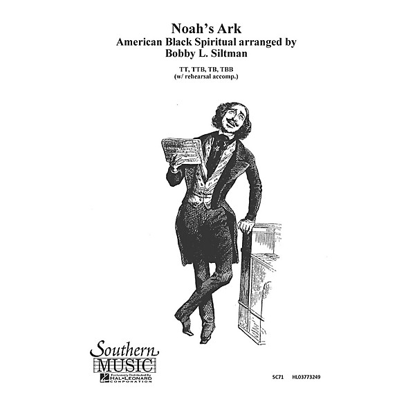 Hal Leonard Noah's Ark (Choral Music/Octavo Sacred 2-part) TTB Arranged by Bobby Siltman