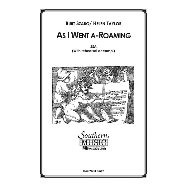 Hal Leonard As I Went A Roaming (Choral Music/Octavo Secular Ssa) SSA Composed by Szabo, Burt