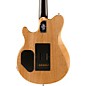 Ernie Ball Music Man BFR Axis Super Sport Electric Guitar with Quilt Top and Mahogany Back Transparent Black