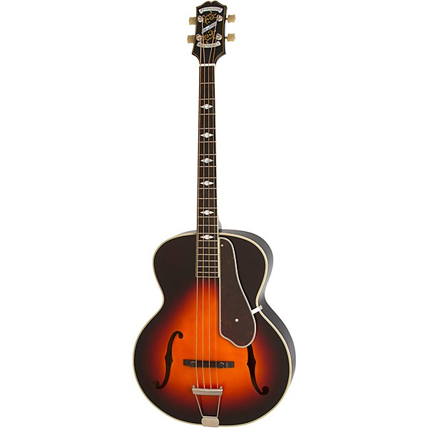 Open Box Epiphone De Luxe Classic Acoustic-Electric Bass Vintage