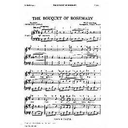 Novello The Bouquet Of Rosemary UNIS Composed by Robert Elkin