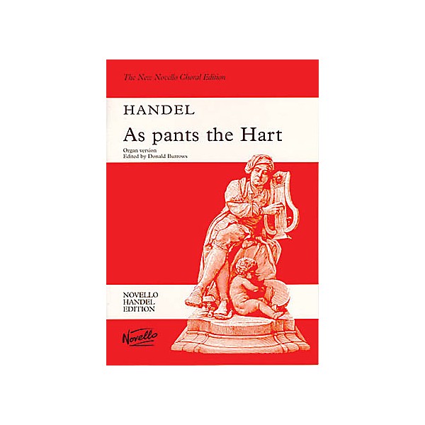 Novello As Pants the Hart SATB Written by George Frideric Handel