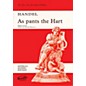 Novello As Pants the Hart SATB Written by George Frideric Handel thumbnail