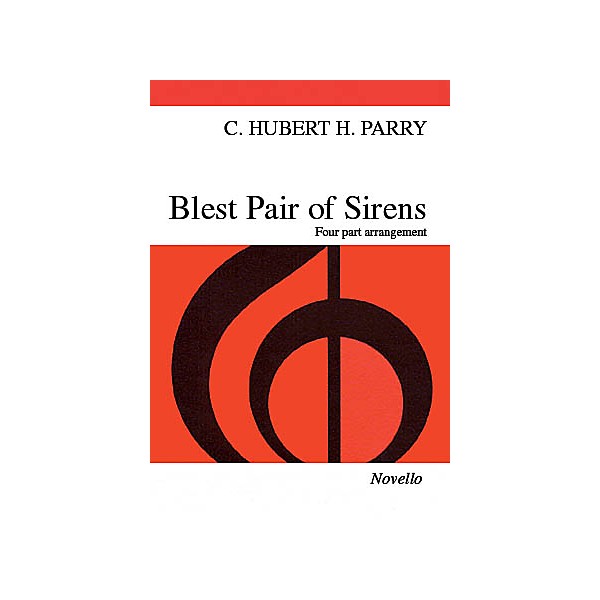 Novello Blest Pair of Sirens SATB Arranged by C.S. Lang