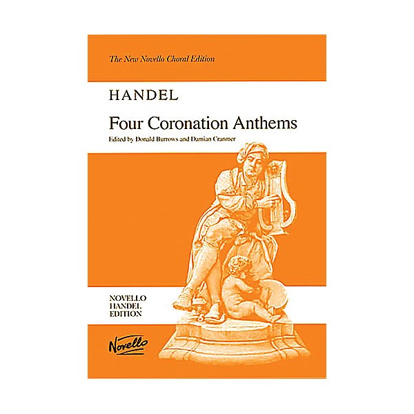 Novello Four Coronation Anthems SATB Composed by George Frideric Handel