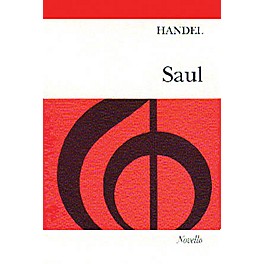 Novello Saul (Vocal Score) SATB Composed by Georg Friedrich Händel