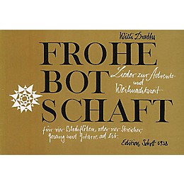 Schott Botschaft 4 Recorder Parts SATB