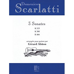 Editions Durand Domenico Scarlatti - Three Sonatas Editions Durand Series Softcover Composed by Domenico Scarlatti