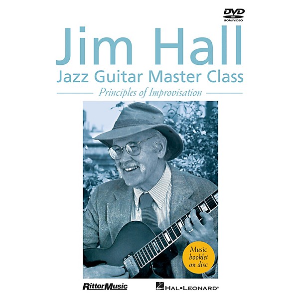 Rittor Music Jim Hall - Jazz Guitar Master Class (Principles of Improvisation) DVD Series DVD Performed by Jim Hall