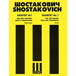 DSCH String Quartet No. 1, Op. 49 (Score) DSCH Series Composed by Dmitri Shostakovich