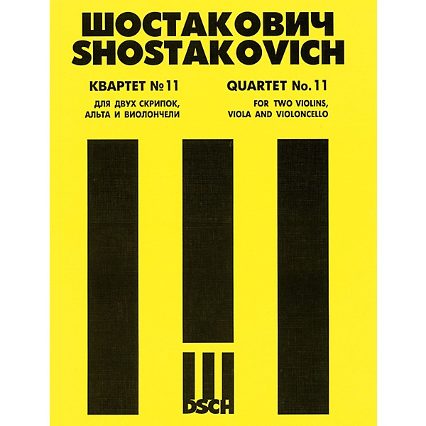 DSCH String Quartet No. 11, Op. 122 (Score) DSCH Series Composed by Dmitri Shostakovich