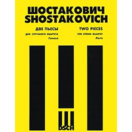 DSCH 2 Pieces for String Quartet (Set of Parts) DSCH Series Softcover Composed by Dmitri Shostakovich