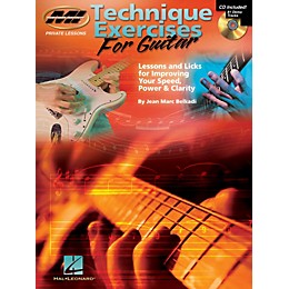 Musicians Institute Technique Exercises for Guitar Musicians Institute Press Series Softcover with CD by Jean Marc Belkadi