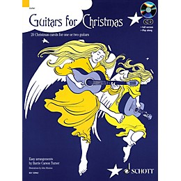 Schott Guitars for Christmas Misc Series Softcover with CD Composed by Various