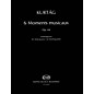 Editio Musica Budapest 6 Moments musicaux, Op.44 (for String Quartet) EMB Series Composed by György Kurtág thumbnail