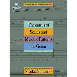 Music Sales Thesaurus of Scales and Melodic Patterns for Guitar Book/Audio Online