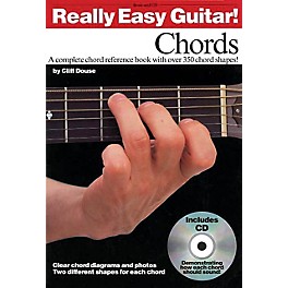 Music Sales Really Easy Guitar! - Chords Music Sales America Series Softcover with CD Written by Cliff Douse