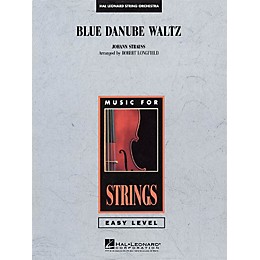 Hal Leonard Blue Danube Waltz Easy Music For Strings Series Softcover Arranged by Robert Longfield