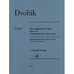 G. Henle Verlag String Quartet in F Major Op. 96 (American Quartet) Henle Music Folios Series Softcover by Antonin Dvorak