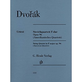 G. Henle Verlag String Quartet in F Major Op. 96 (American Quartet) Henle Music Folios Series Softcover by Antonin Dvorak