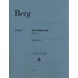 G. Henle Verlag String Quartet Op. 3 (Parts) Henle Music Folios Series Composed by Alban Berg thumbnail