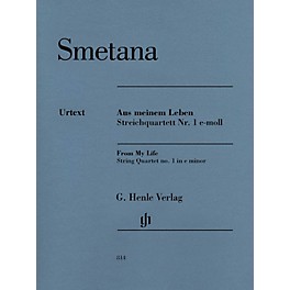 G. Henle Verlag From My Life - String Quartet No. 1 in E Minor Henle Music by Bedrich Smetana Edited by Milan Pospisil