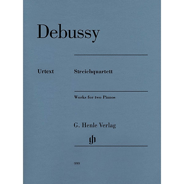 G. Henle Verlag Claude Debussy - String Quartet Henle Music Folios Composed by Claude Debussy Edited by Ulrich Krämer