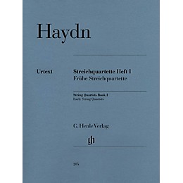 G. Henle Verlag String Quartets - Volume I Henle Music Folios Series Softcover Composed by Franz Josef Haydn