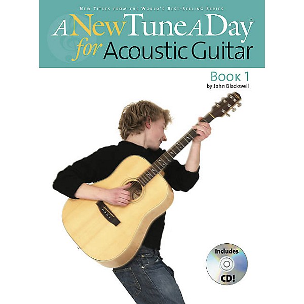 Music Sales A New Tune a Day - Acoustic Guitar, Book 1 Music Sales America Series Softcover with CD by John Blackwell